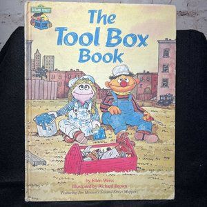 Sesame Street Book Club The Tool Box Book (1980,First Edition)